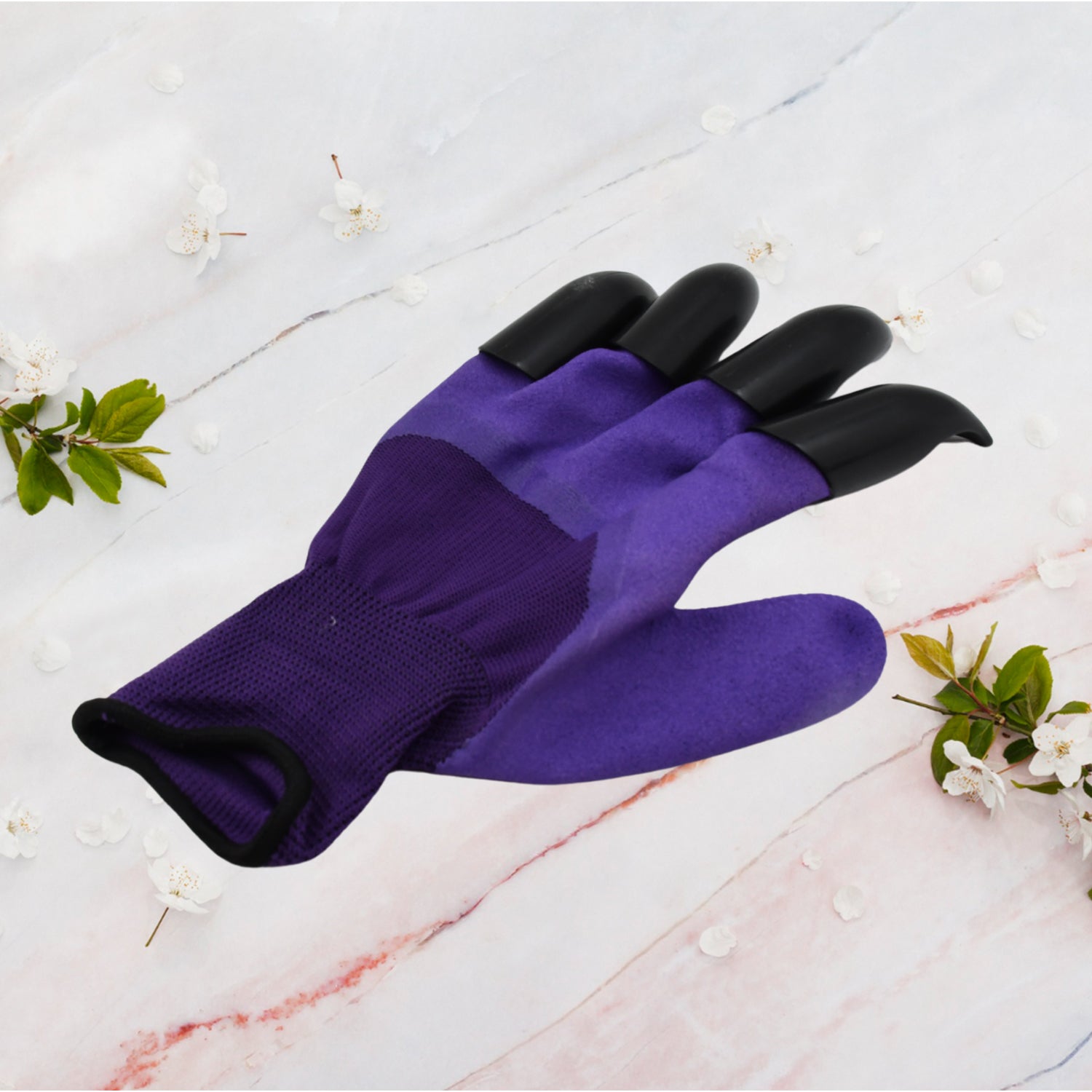 Garden Farming Gloves With Hand Fingertips & Plastic Claws (1 Pair) - Shivani Jaswal Garden Farming Gloves With Hand Fingertips & Plastic Claws (1 Pair)