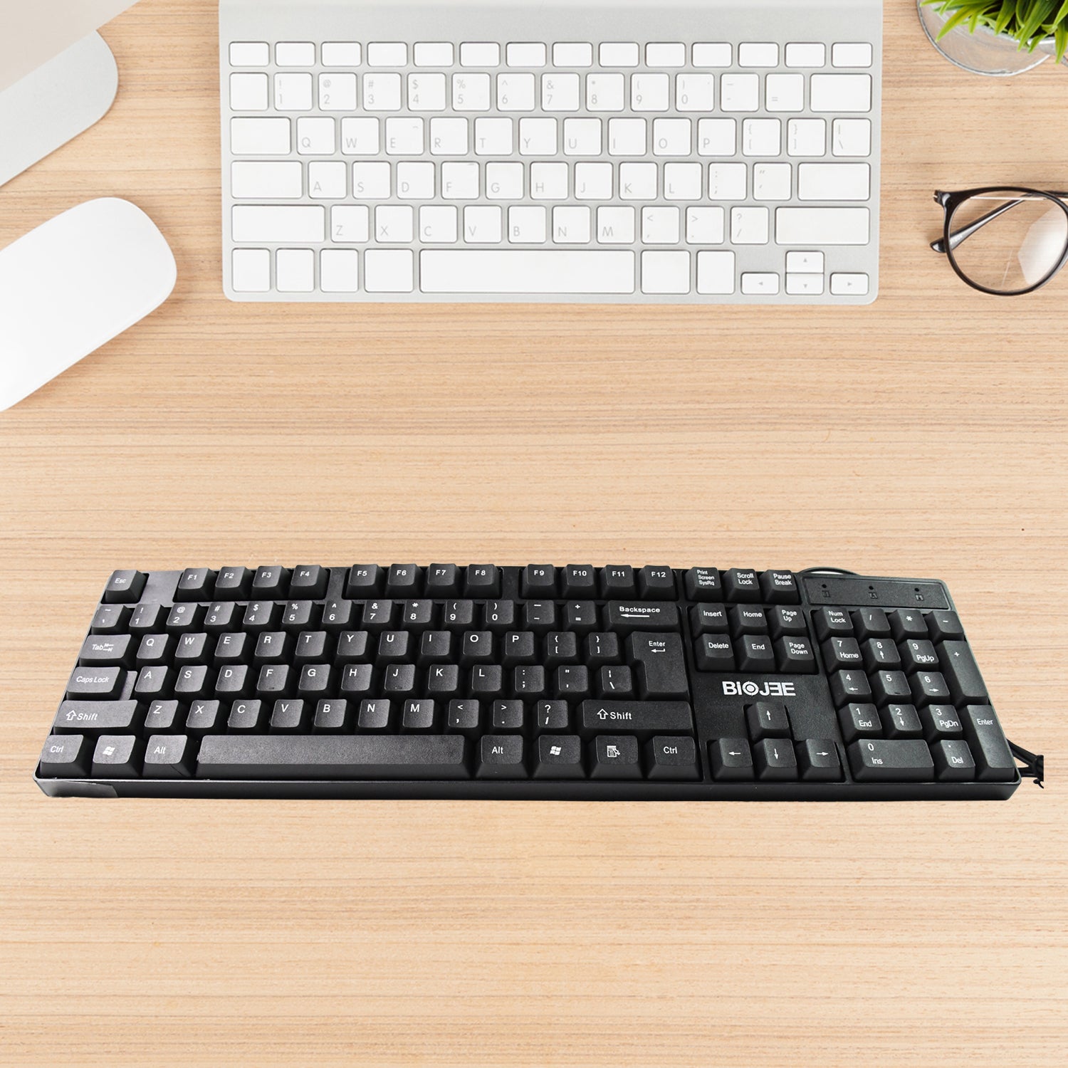 Wired USB Keyboard 104 Keys (1 Pc) - Shivani Jaswal Wired USB Keyboard 104 Keys (1 Pc)