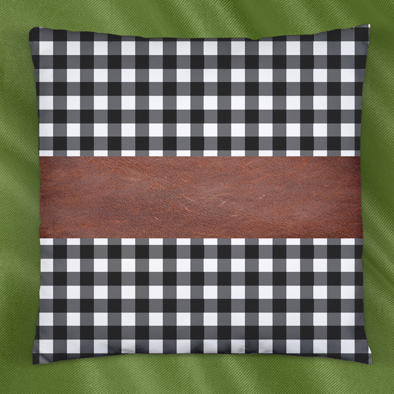 Pillow Covers, Leather & Cotton Cushion Covers (19 × 12 Inch / 1 Pair / 2 Pc) - Shivani Jaswal Pillow Covers, Leather & Cotton Cushion Covers (19 × 12 Inch / 1 Pair / 2 Pc)