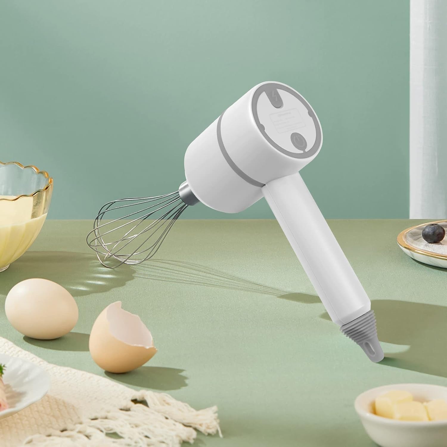 Hand Mixer Food Chopper Cordless 3 in 1 Electric Hand Mixer (1 Set) - Shivani Jaswal Hand Mixer Food Chopper Cordless 3 in 1 Electric Hand Mixer (1 Set)