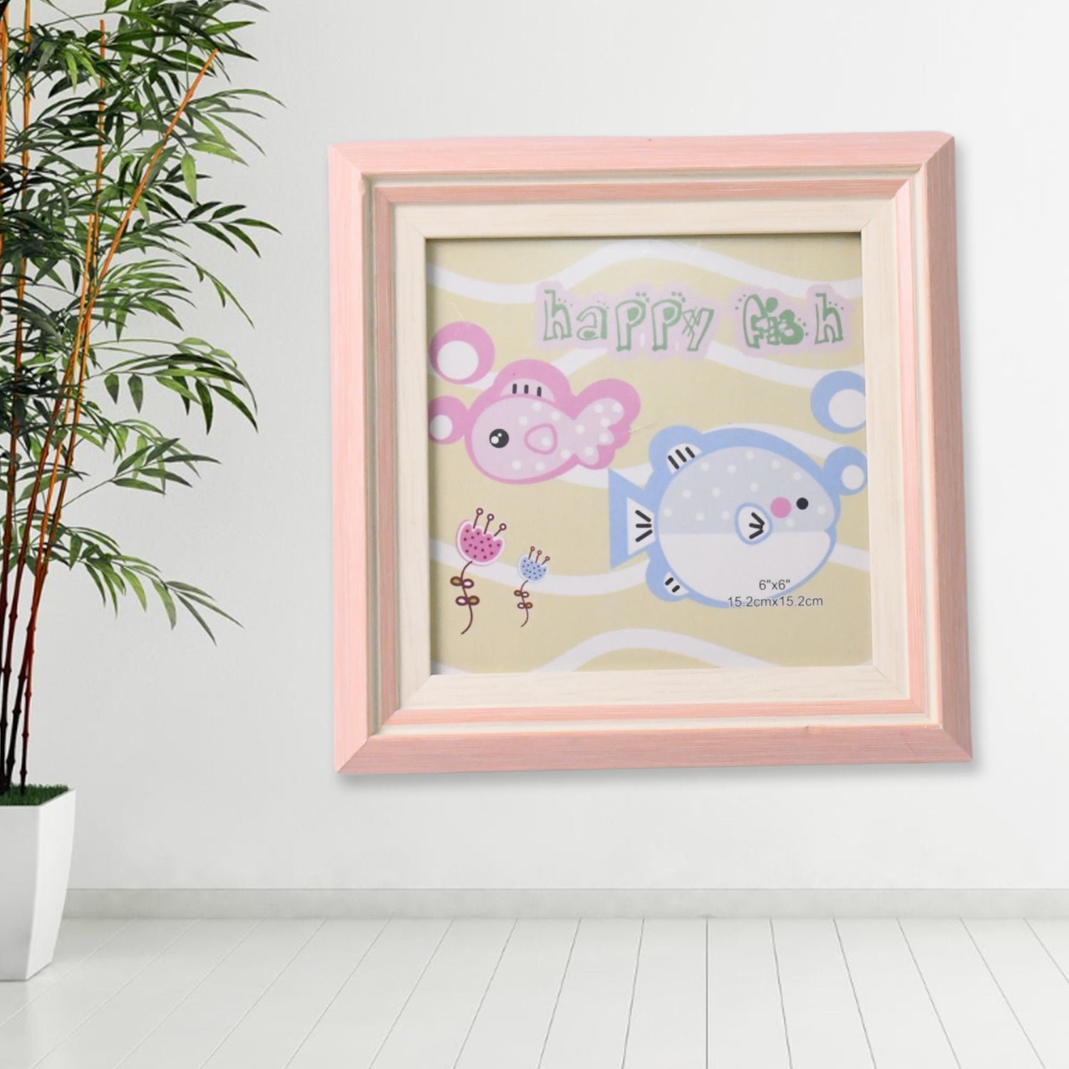 Creative Solid Wooden Photo Frame (15.2cmx15.2cm / 1Pc) - Shivani Jaswal Creative Solid Wooden Photo Frame (15.2cmx15.2cm / 1Pc)