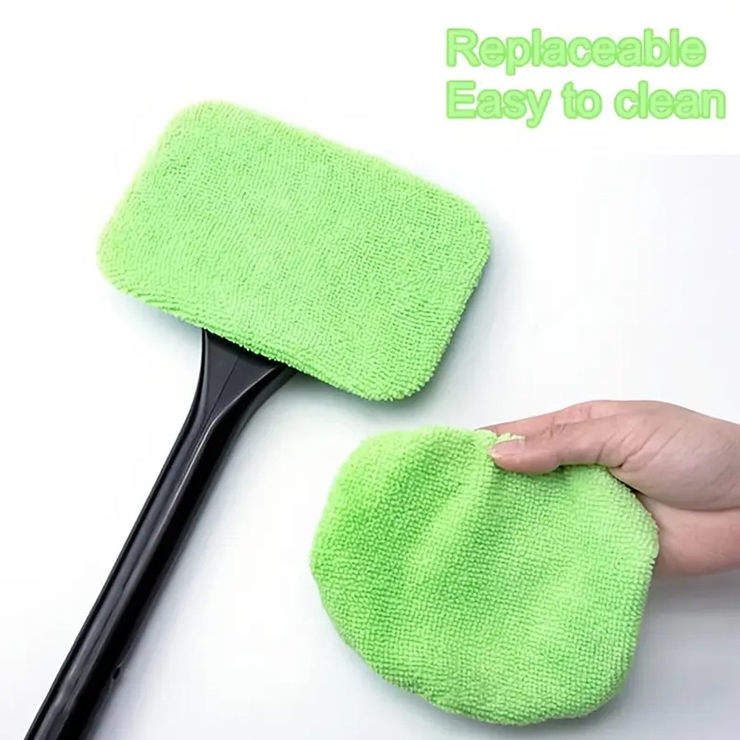 Windshield Clean Car Glass Cleaner Wiper With 1 Extra Microfiber Cloth (1 Pc / 38 Cm Long) - Shivani Jaswal Windshield Clean Car Glass Cleaner Wiper With 1 Extra Microfiber Cloth (1 Pc / 38 Cm Long)