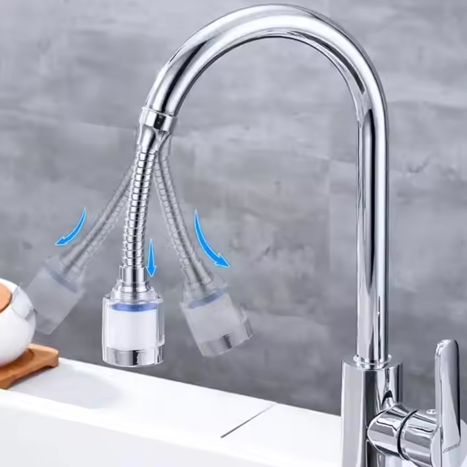 Plastic Water-Saving Sprinkler, Faucet Aerator (6.5 Inch) - Shivani Jaswal Plastic Water-Saving Sprinkler, Faucet Aerator (6.5 Inch)
