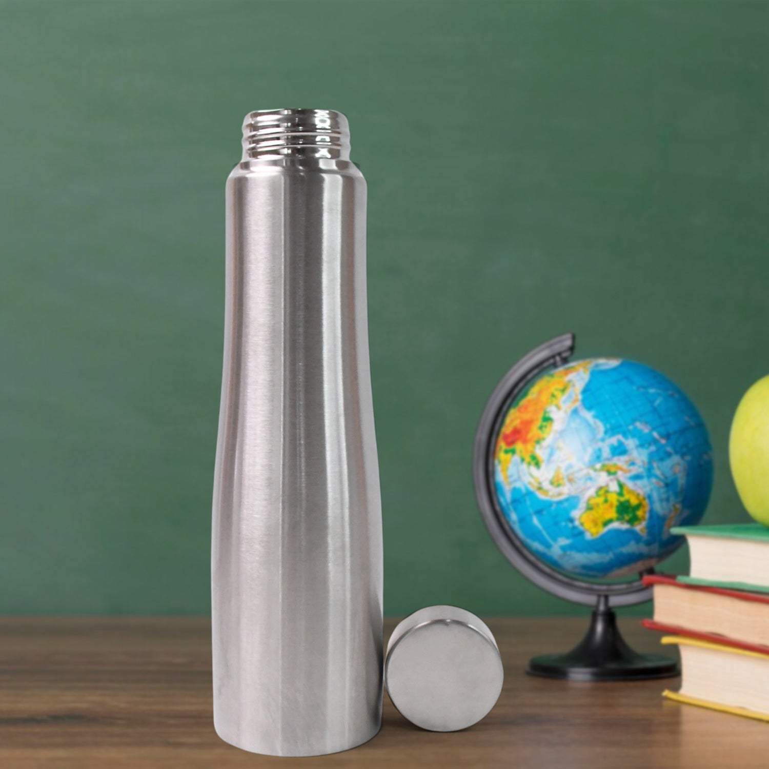 Stainless Steel Double Wall Vacuum-Insulated Drink Water Bottle (1000 ML) - Shivani Jaswal Stainless Steel Double Wall Vacuum-Insulated Drink Water Bottle (1000 ML)