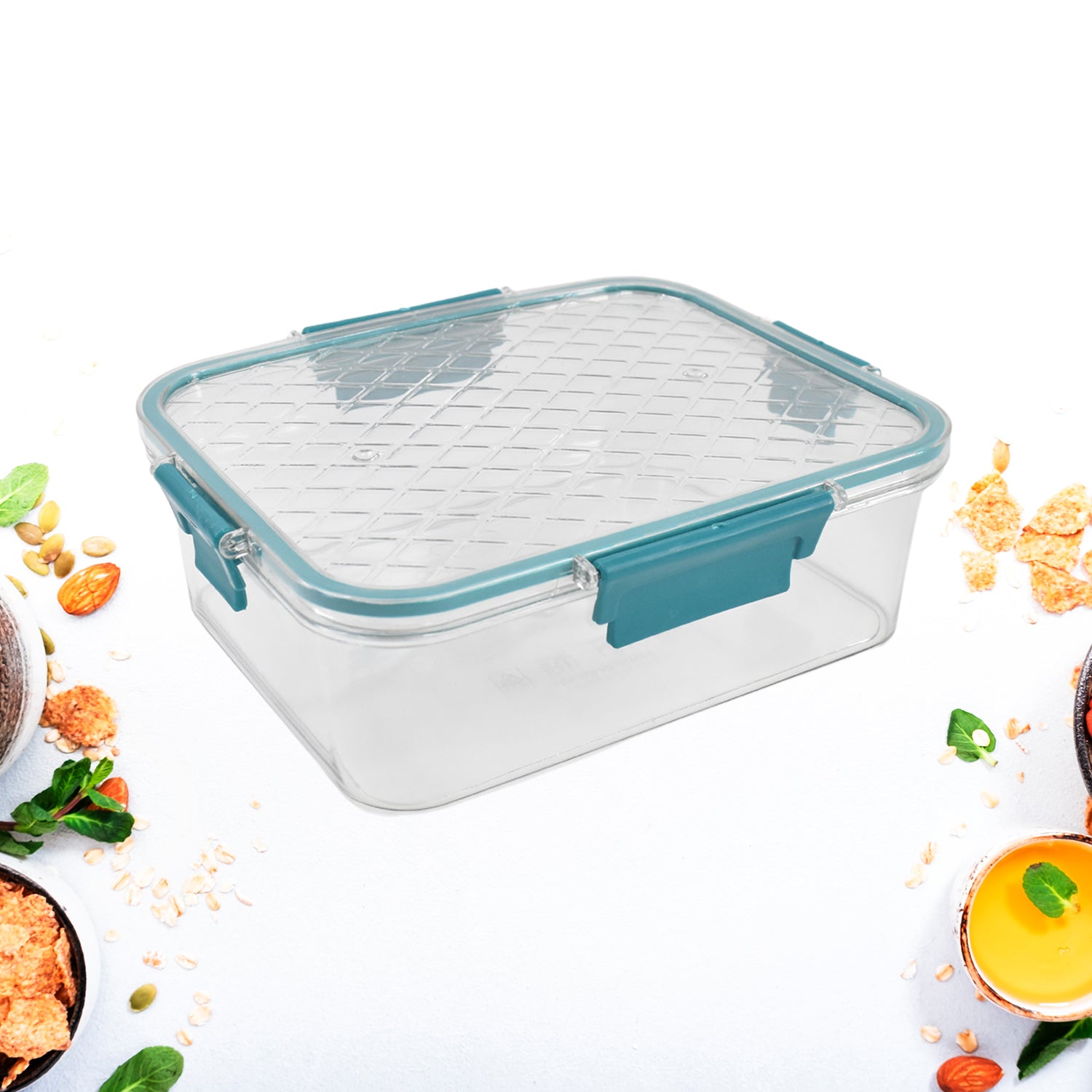 Multipurpose Plastic Containers / Lunch Boxes (3 Pcs Set / 1500, 750, 350 ML Approx) - Shivani Jaswal Multipurpose Plastic Containers / Lunch Boxes (3 Pcs Set / 1500, 750, 350 ML Approx)
