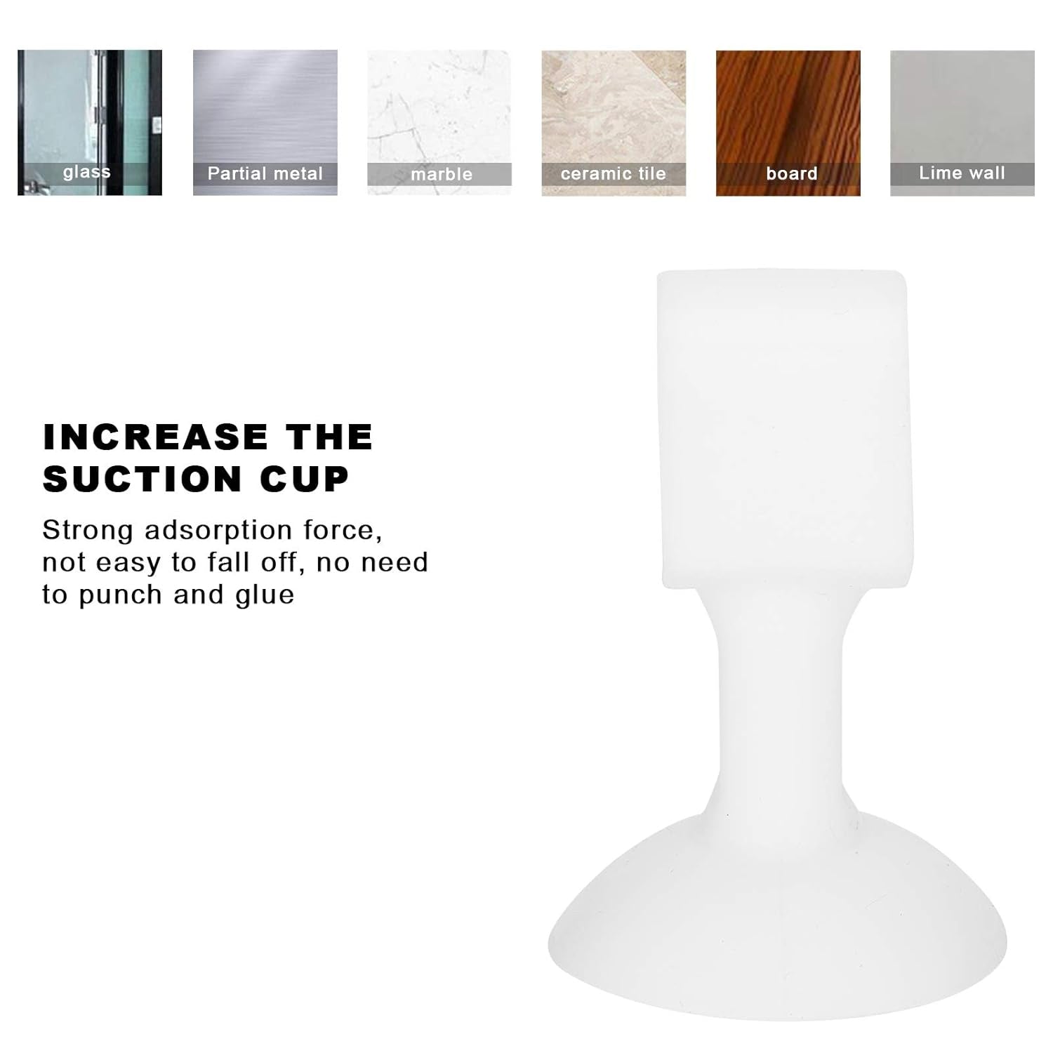 Self-Sucking Silicone Door Stopper (1 Pc / Mix Color) - Shivani Jaswal Self-Sucking Silicone Door Stopper (1 Pc / Mix Color)