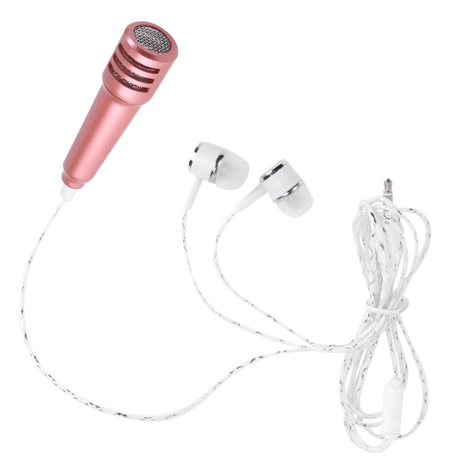 Mini Microphone Mic with Earphone for Voice Recording, Mike Mic Microphone with Handsfree for Mobile Computer, Headphone Handfree Earphone Usb Microphone Vocal Gift Miniature Children (1 Pc) - Shivani Jaswal Mini Microphone Mic with Earphone for Voice Recording, Mike Mic Microphone with Handsfree for Mobile Computer, Headphone Handfree Earphone Usb Microphone Vocal Gift Miniature Children (1 Pc)