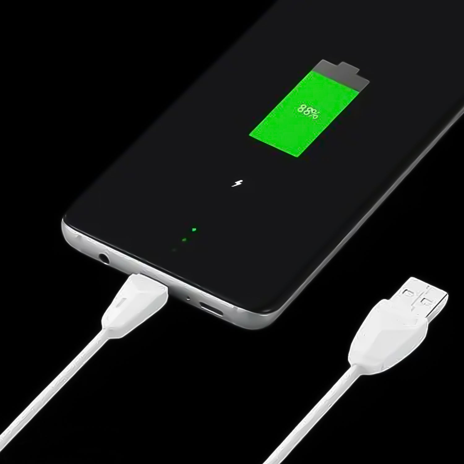 JK 2A Fast Charging for android, Micro Cable (1000 mm) - Shivani Jaswal JK 2A Fast Charging for android, Micro Cable (1000 mm)