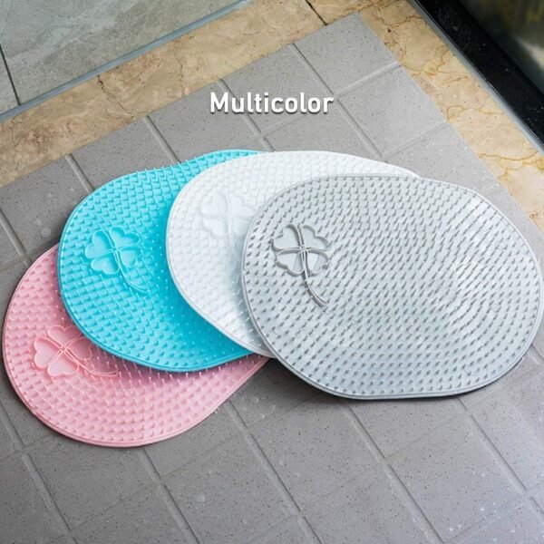 Silicone Bath Massage Cushion with Suction Cup (35Ã—28 CM / 1 Pc)