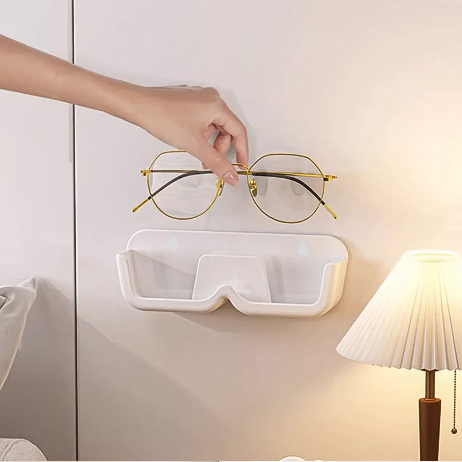 Wall Mount / Adhesive Sunglass Holder (1 Pc) - Shivani Jaswal Wall Mount / Adhesive Sunglass Holder (1 Pc)
