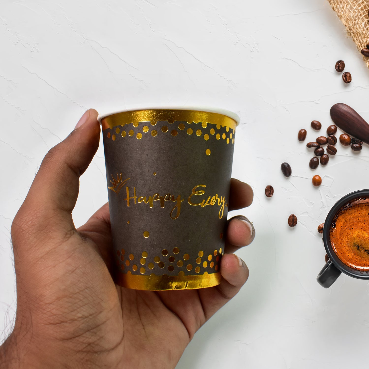 Disposable Paper Cups, Disposable Tea, Coffee Cups (3 Pcs Set / Mix Color) - Shivani Jaswal Disposable Paper Cups, Disposable Tea, Coffee Cups (3 Pcs Set / Mix Color)