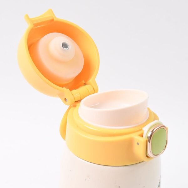 Stainless Steel Single Wall Insulated Flip Lid Kids Water Bottle (300 ML Approx)