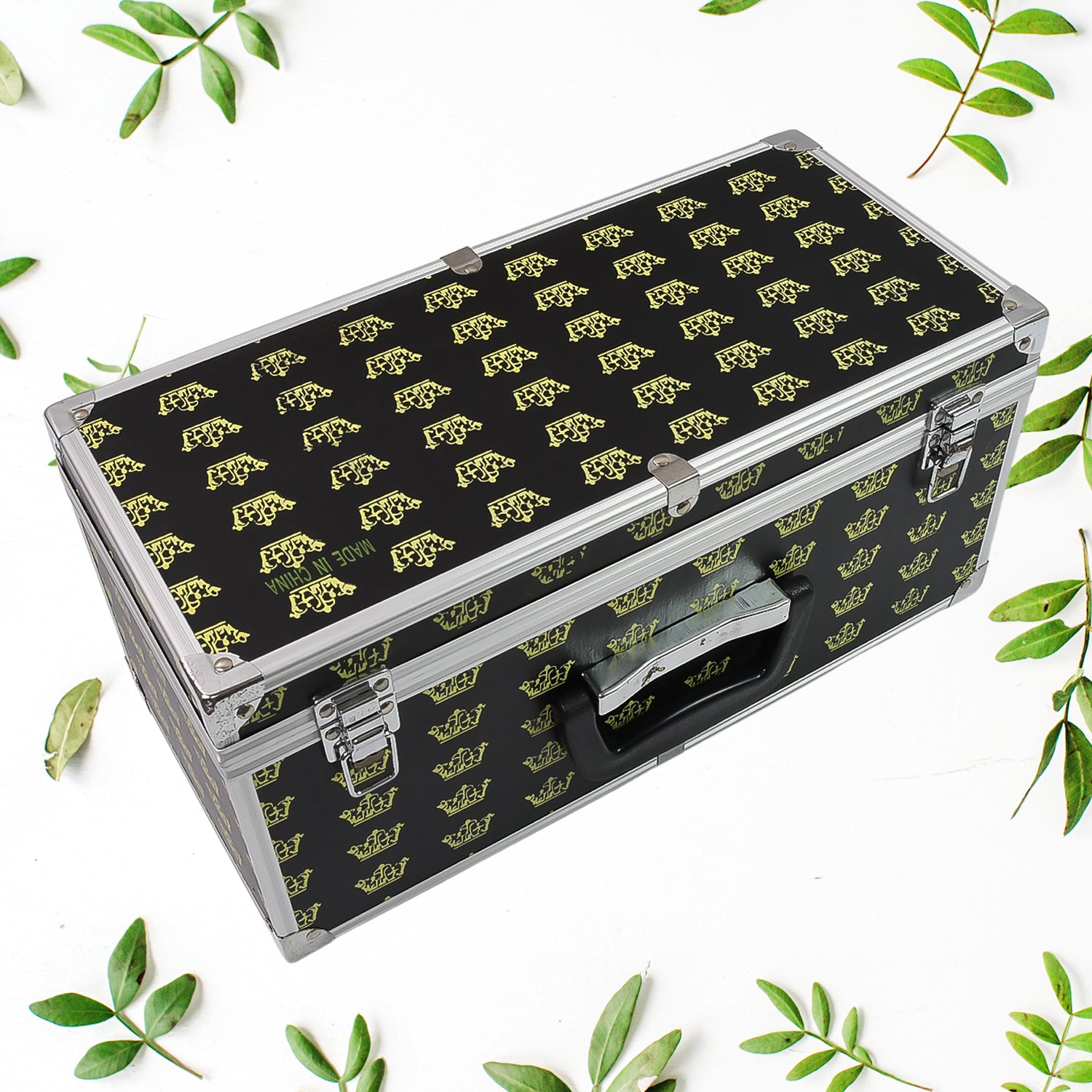 Wooden & Aluminium Multipurpose Portable Suitcase Travel Tool Box (38×17×18 Cm / 1 Pc) - Shivani Jaswal Wooden & Aluminium Multipurpose Portable Suitcase Travel Tool Box (38×17×18 Cm / 1 Pc)