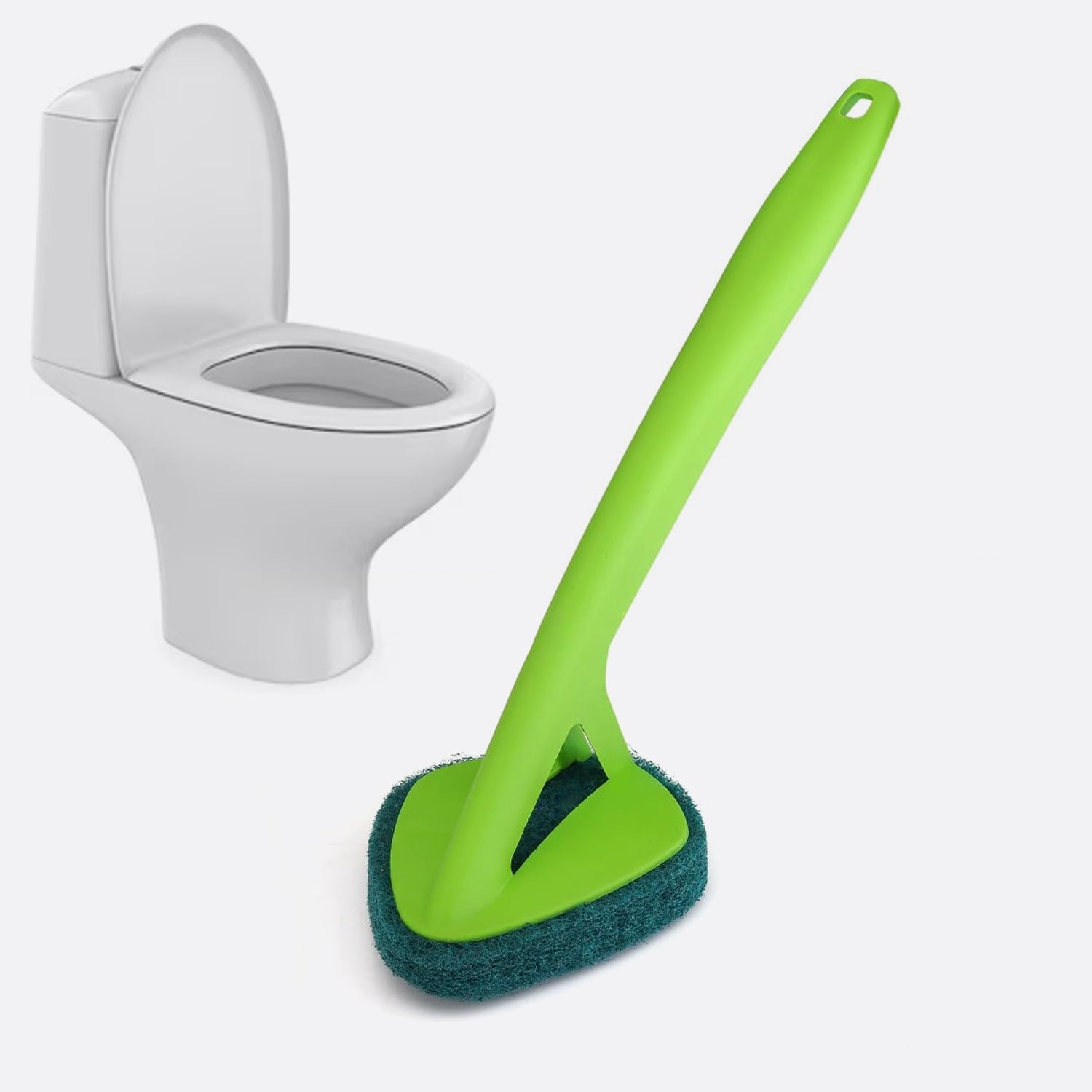 Scrubber Hockey with Long Handle (1 Pc) - Shivani Jaswal Scrubber Hockey with Long Handle (1 Pc)