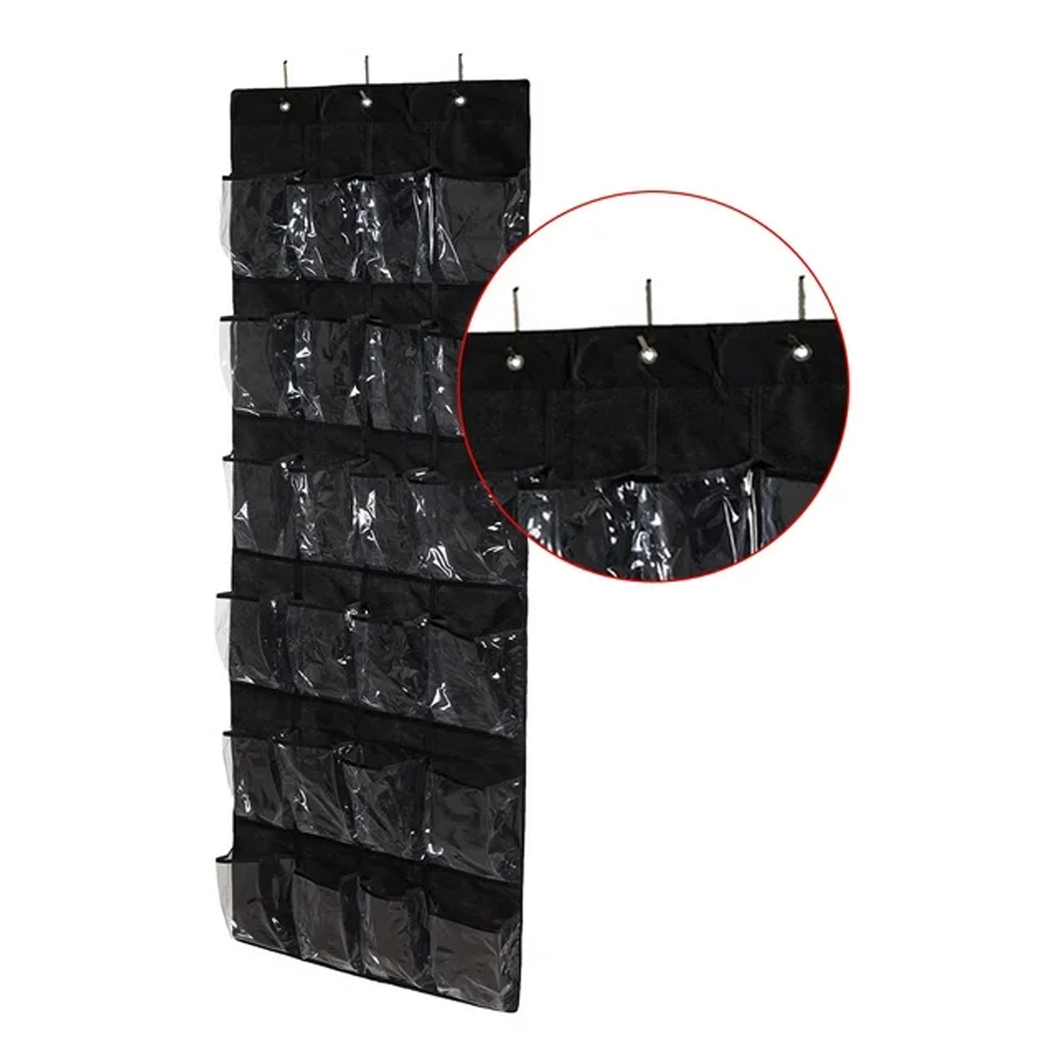 24 Grid Over the Door Shoe Organizer Rack Hanging Storage Space Saver (1 Pc) - Shivani Jaswal 24 Grid Over the Door Shoe Organizer Rack Hanging Storage Space Saver (1 Pc)