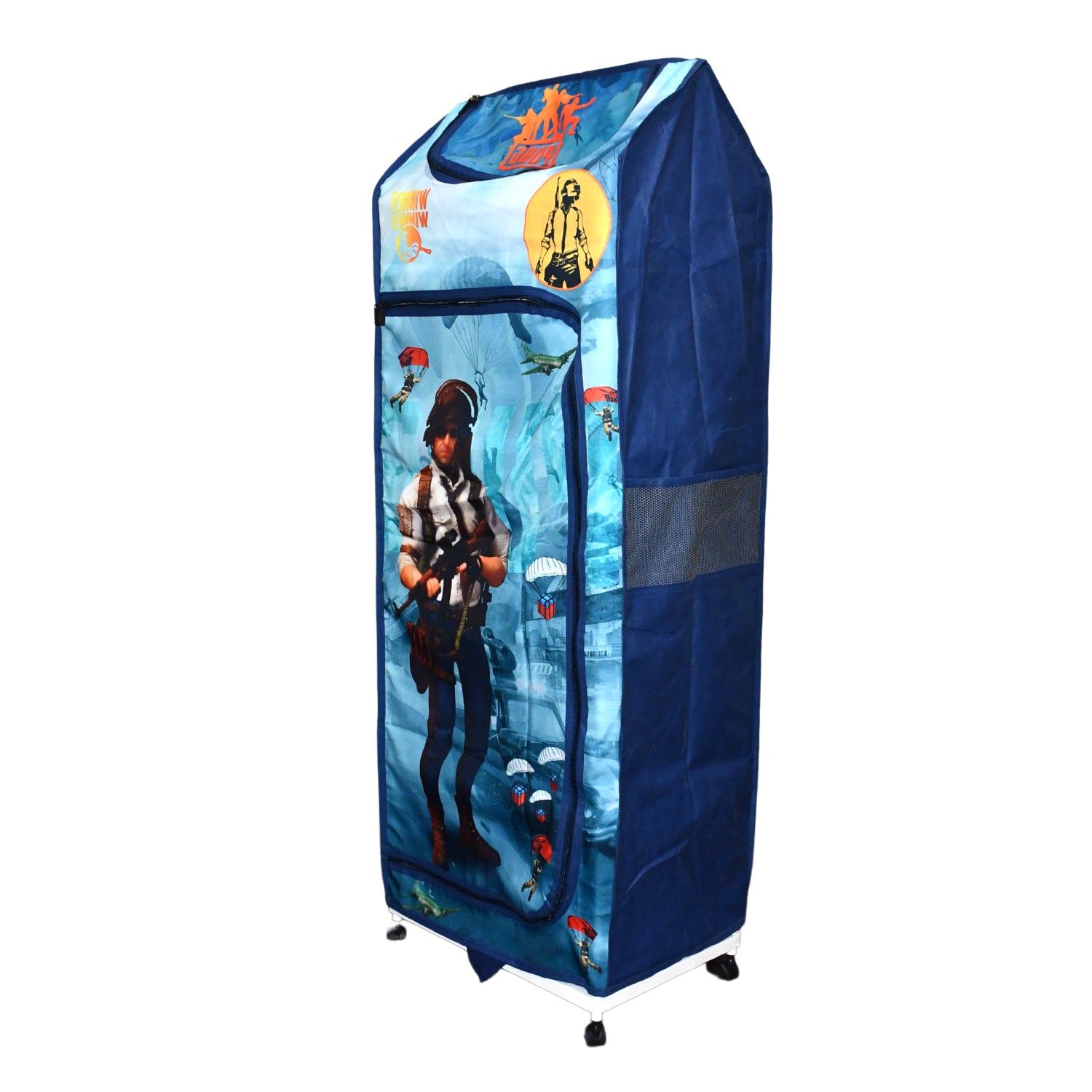 Multi Purpose Foldable Baby Wardrobe / Toy Box 5 Shelves Cartoon Printed - Shivani Jaswal Multi Purpose Foldable Baby Wardrobe / Toy Box 5 Shelves Cartoon Printed