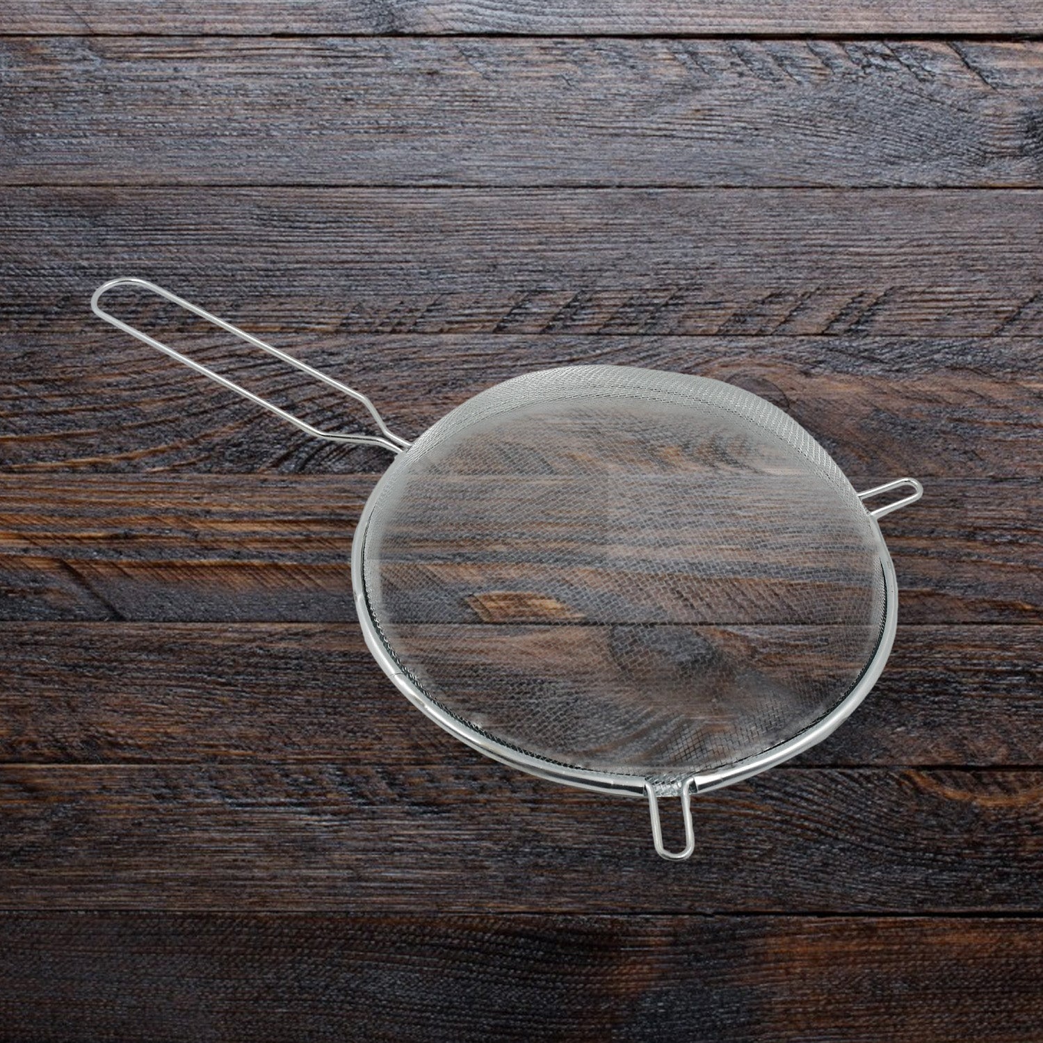 Small Mesh Strainer With Handle Stainless Steel Oil Straine, Mesh Sieve Strainer (1 Pc) - Shivani Jaswal Small Mesh Strainer With Handle Stainless Steel Oil Straine, Mesh Sieve Strainer (1 Pc)