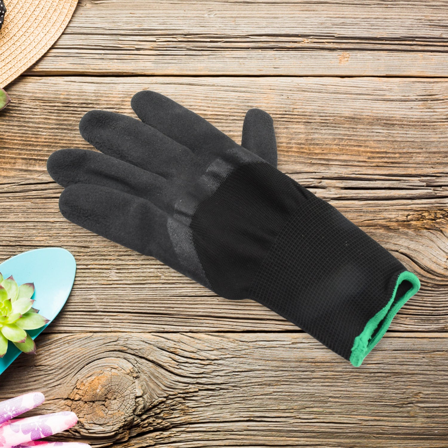 Garden Farming Gloves With Hand Fingertips & Plastic Claws (1 Pair) - Shivani Jaswal Garden Farming Gloves With Hand Fingertips & Plastic Claws (1 Pair)