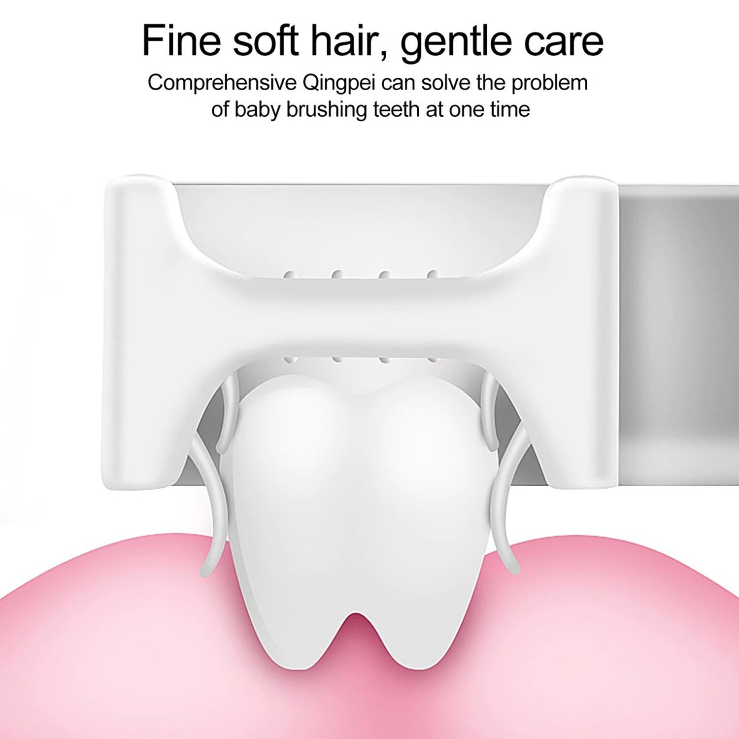 2 In1 U-Shape Silicone Manual Toothbrush & Tongue Scraper Cleaner Brush (1 Pc) - Shivani Jaswal 2 In1 U-Shape Silicone Manual Toothbrush & Tongue Scraper Cleaner Brush (1 Pc)