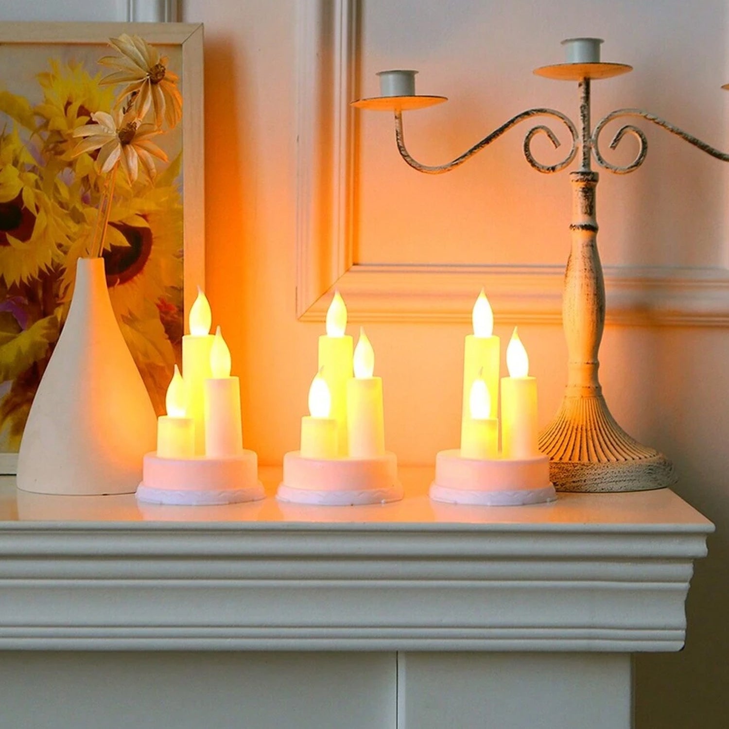 LED Taper Candles (1 Pc) - Shivani Jaswal LED Taper Candles (1 Pc)