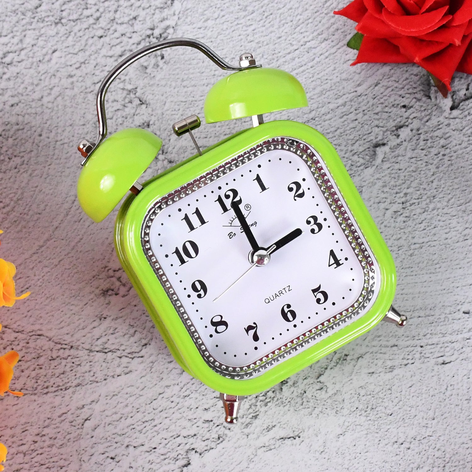Mini Cute Alarm Clock Small Kids and Students (Mix Design & Color / 1 Pc) - Shivani Jaswal Mini Cute Alarm Clock Small Kids and Students (Mix Design & Color / 1 Pc)