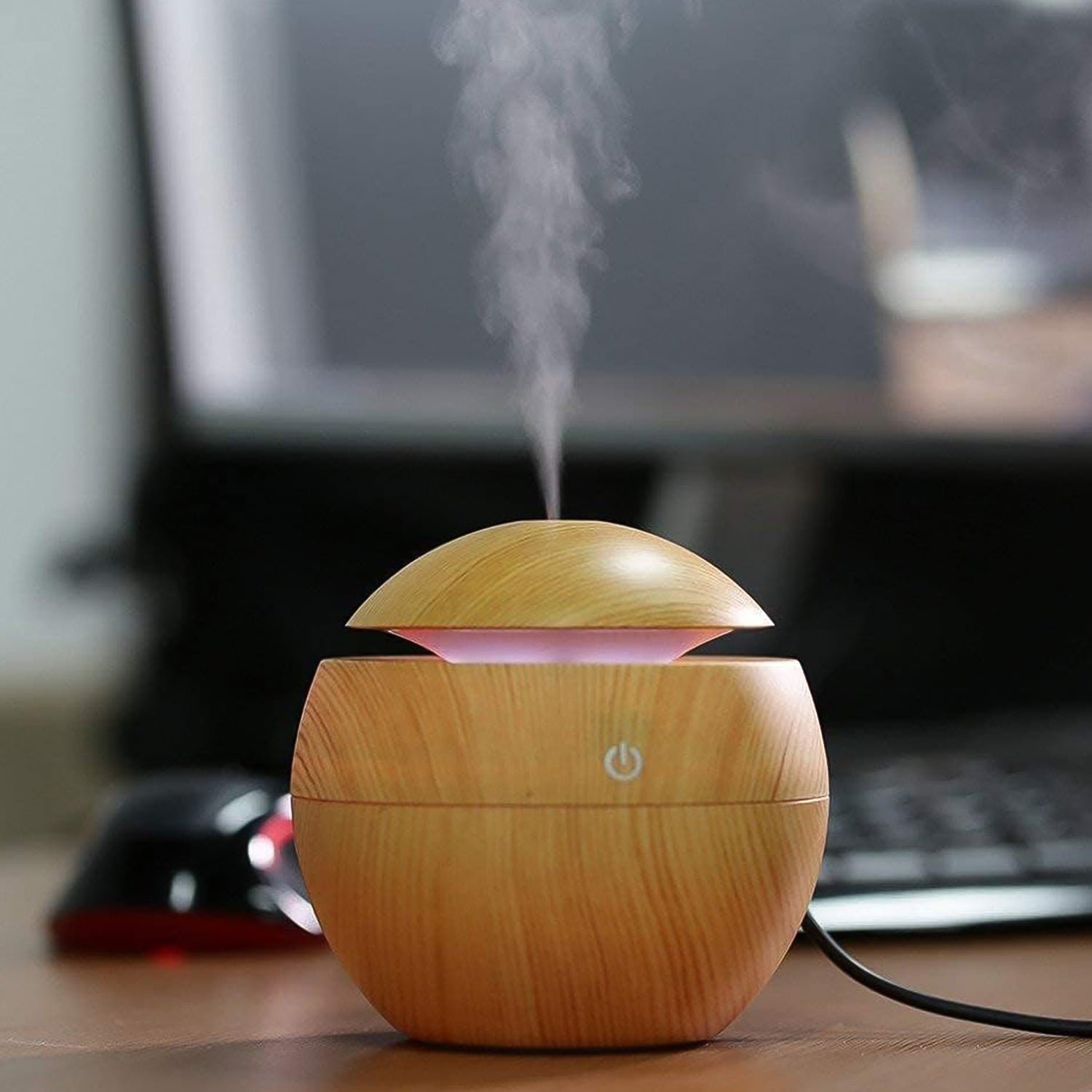 Ultrasonic Aromatherapy Humidifier USB Desktop (130 ML / 1 Pc) - Shivani Jaswal Ultrasonic Aromatherapy Humidifier USB Desktop (130 ML / 1 Pc)