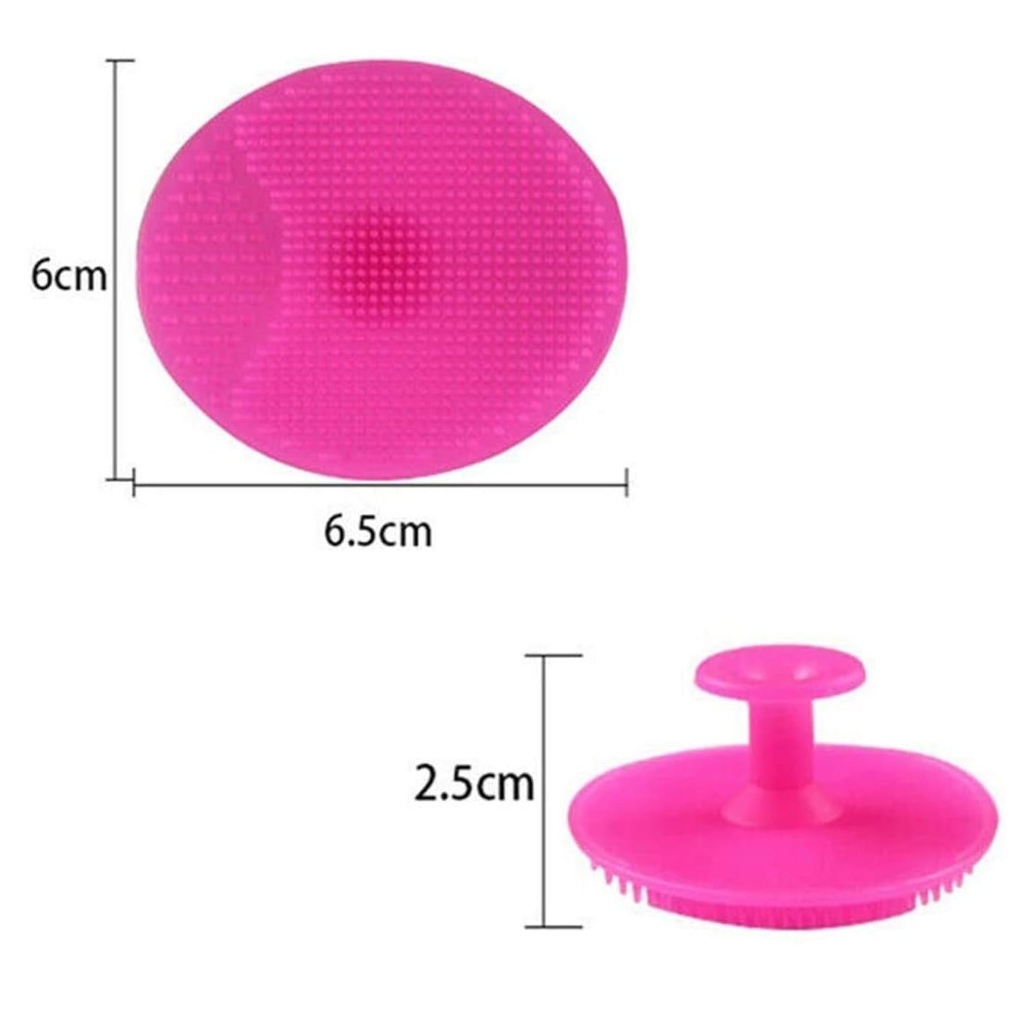 Bath & Facial Cleansing Brush, Soft Silicone Face Scrubber (2 Pc Set) - Shivani Jaswal Bath & Facial Cleansing Brush, Soft Silicone Face Scrubber (2 Pc Set)