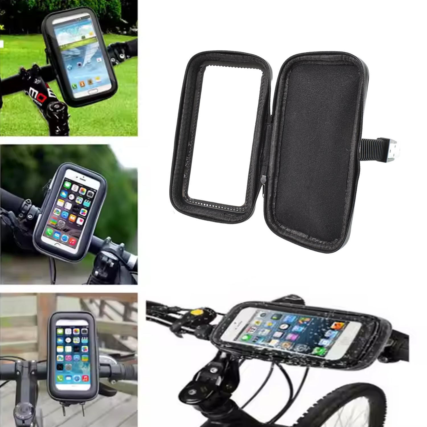 Phone Holder Case Weather Resistant Bike Mount (1 Pc) - Shivani Jaswal Phone Holder Case Weather Resistant Bike Mount (1 Pc)