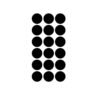 Magnets with Adhesive Backing Magnetic Tape Magnet Strips (18 Pcs Set)