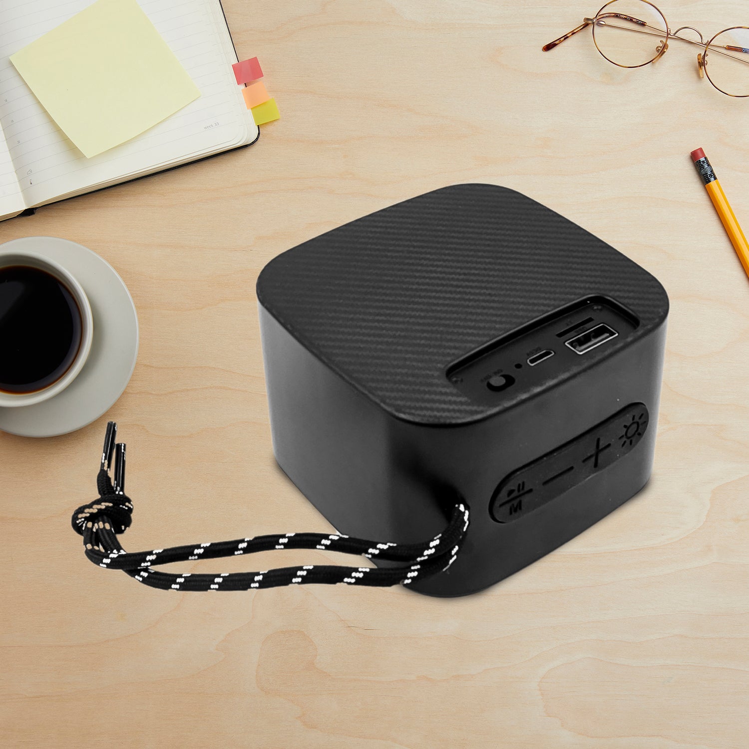 Portable Mini Wireless Bluetooth Speaker (Multicolor / Pack of 1) - Shivani Jaswal Portable Mini Wireless Bluetooth Speaker (Multicolor / Pack of 1)