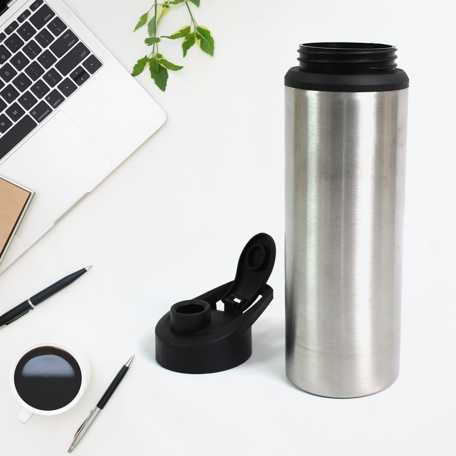 Steel Water Bottle | Sipper Bottle | Fridge Water Bottle Set of 1 (600 ML Approx) - Shivani Jaswal Steel Water Bottle | Sipper Bottle | Fridge Water Bottle Set of 1 (600 ML Approx)
