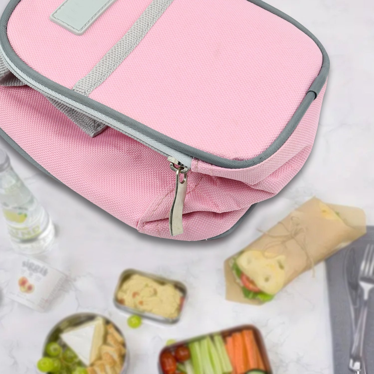 Mini Thermal Bag, insulated Lunch Bag (1 Pc / Mix Color) - Shivani Jaswal Mini Thermal Bag, insulated Lunch Bag (1 Pc / Mix Color)