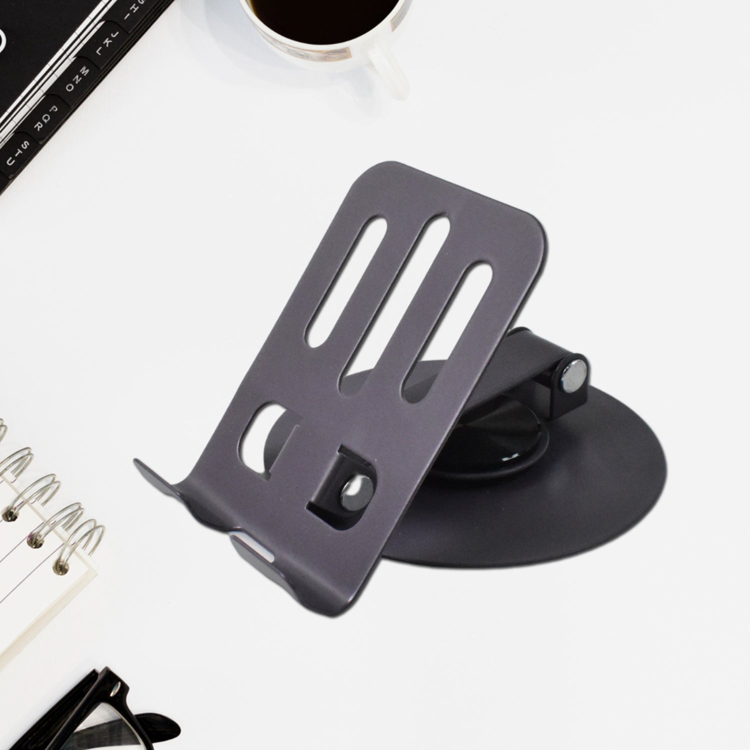 Foldable Metal Mobile Stand (1 Pc) - Shivani Jaswal Foldable Metal Mobile Stand (1 Pc)