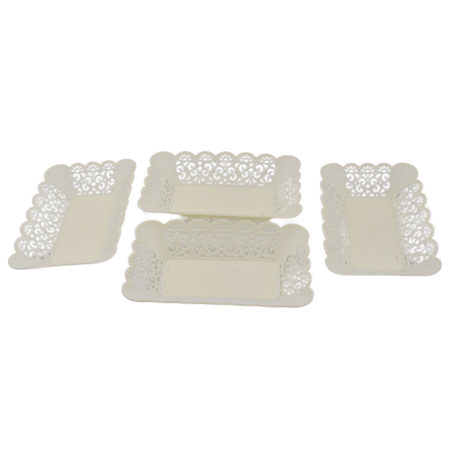 Rectangle Plastic Dinner Plate Snacks / Breakfast, Restaurant Serving Trays Home School Coffee Hotel Kitchen Office (8 Pcs Set) - Shivani Jaswal Rectangle Plastic Dinner Plate Snacks / Breakfast, Restaurant Serving Trays Home School Coffee Hotel Kitchen Office (8 Pcs Set)
