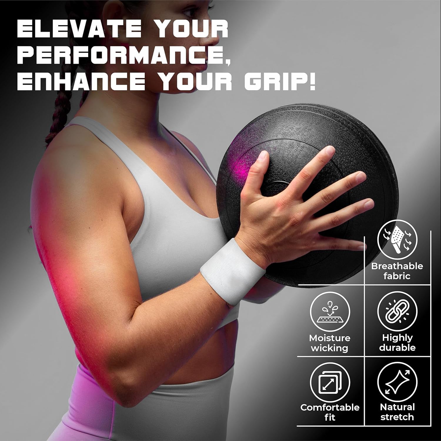 Wrist Support Band, Sleeve, Arthritis Pain Relief (1 Pair) - Shivani Jaswal Wrist Support Band, Sleeve, Arthritis Pain Relief (1 Pair)