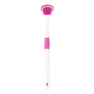 Tongue Cleaner Brush, Silicone Tongue Scraper (1 Pc)