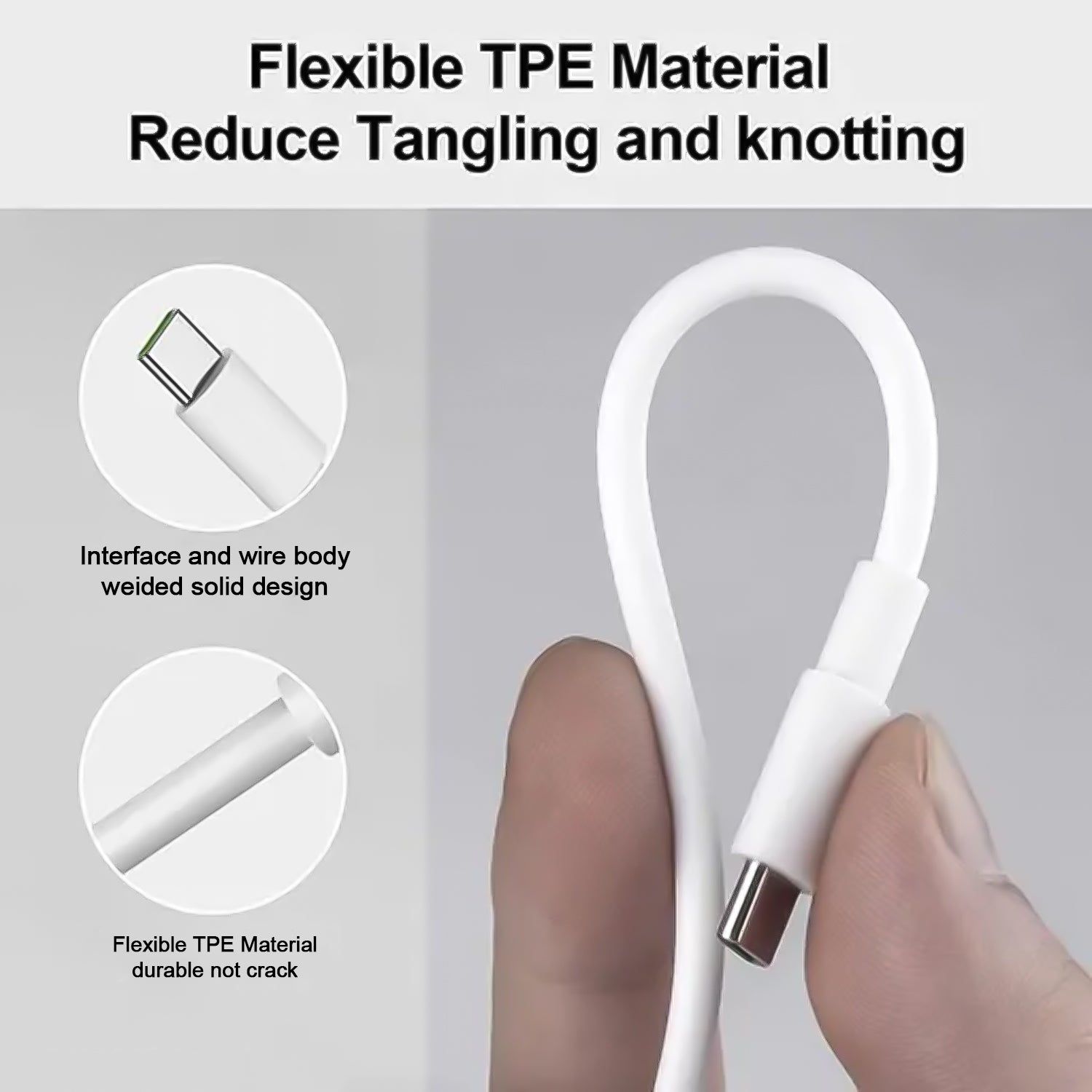 Type C data cable Fast Charging Cable (1 Mtr. / 1 Pc) - Shivani Jaswal Type C data cable Fast Charging Cable (1 Mtr. / 1 Pc)