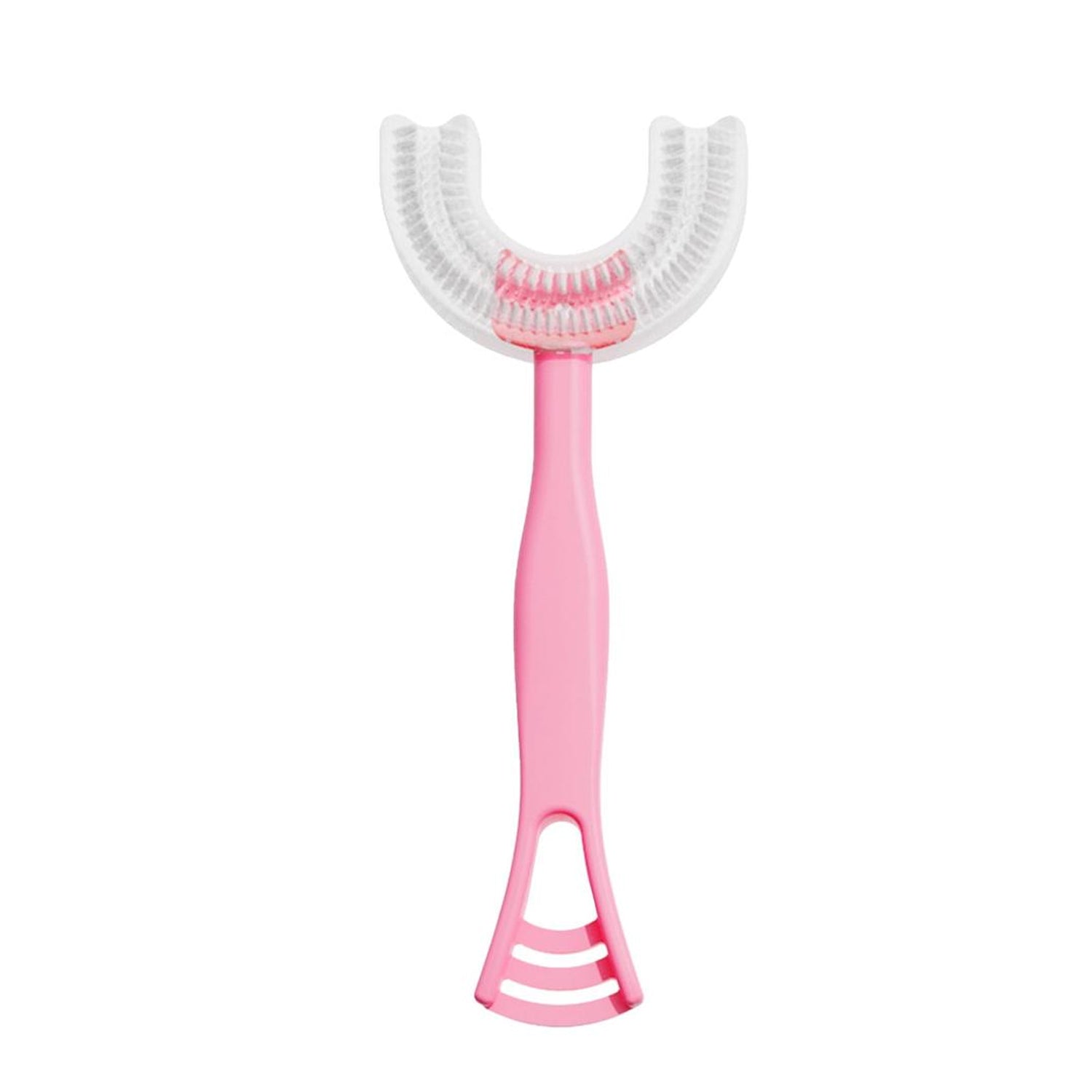 2 In1 U-Shape Silicone Manual Toothbrush & Tongue Scraper Cleaner Brush (1 Pc) - Shivani Jaswal 2 In1 U-Shape Silicone Manual Toothbrush & Tongue Scraper Cleaner Brush (1 Pc)