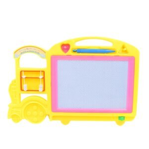Bus Shape Drawing & Writing Slate Board for Kids (1 pc / 32 Ã— 21 Cm)