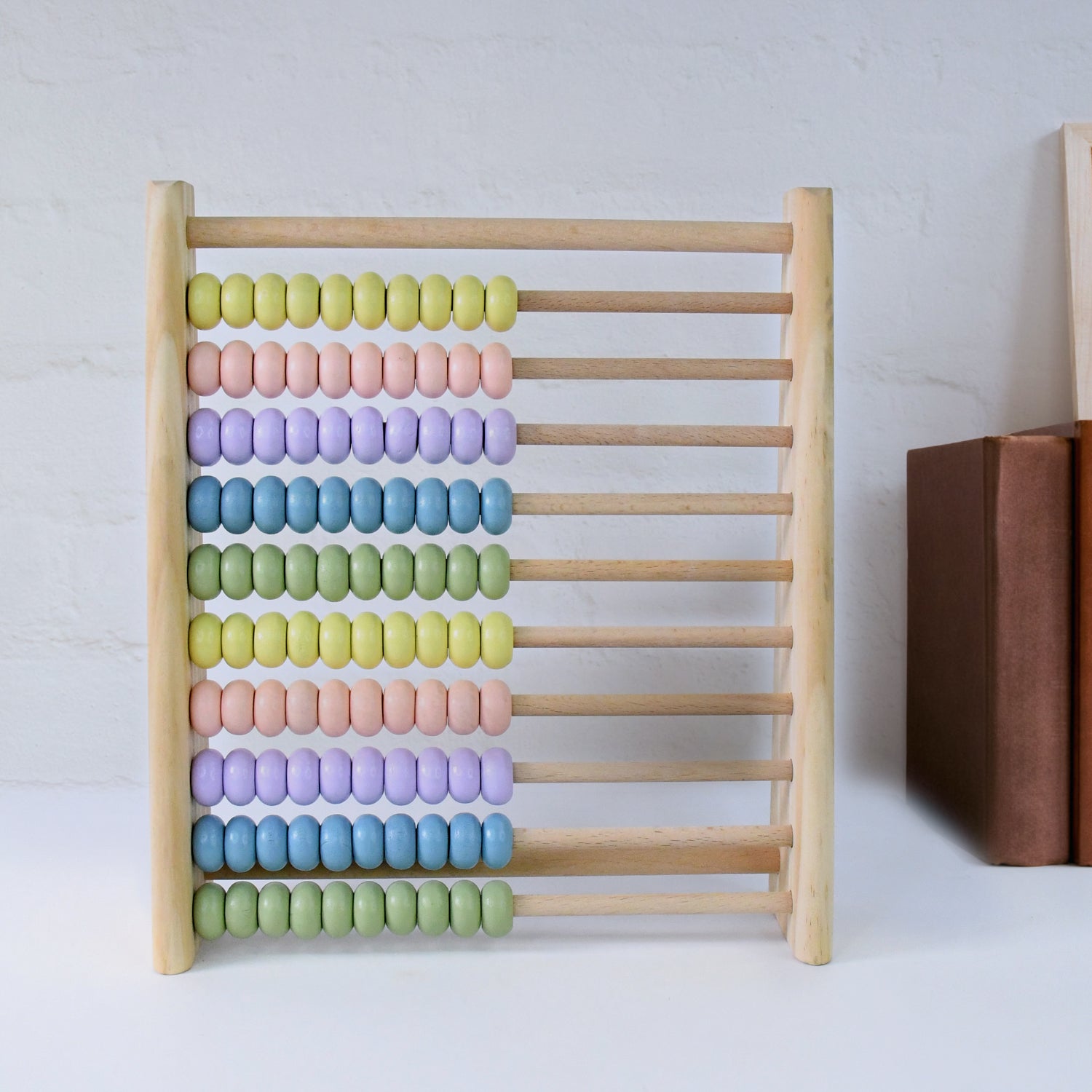 Wooden Counting Number Maths Learning Abacus Toy (1 Pc) - Shivani Jaswal Wooden Counting Number Maths Learning Abacus Toy (1 Pc)