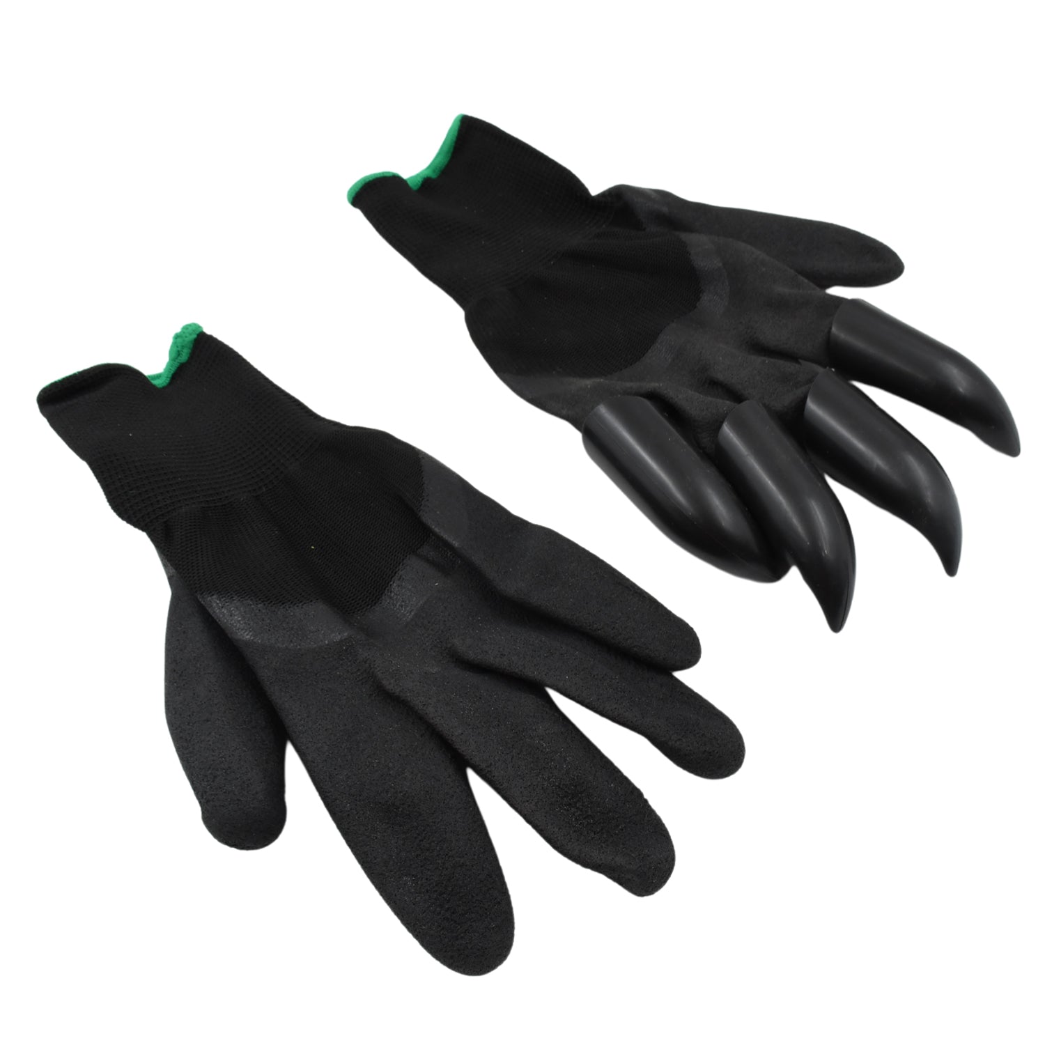 Garden Farming Gloves With Hand Fingertips & Plastic Claws (1 Pair) - Shivani Jaswal Garden Farming Gloves With Hand Fingertips & Plastic Claws (1 Pair)