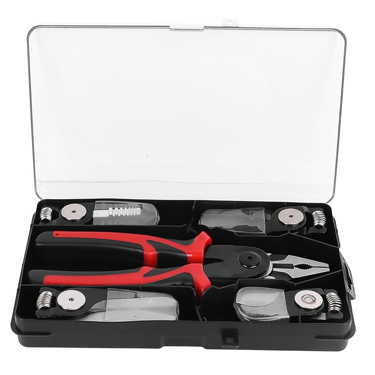 5 in 1 Wire Stripper Pliers Set, Soft Grip, Anti-Slip, Alloy Steel, Cutting, Gripping, Stripping - Shivani Jaswal 5 in 1 Wire Stripper Pliers Set, Soft Grip, Anti-Slip, Alloy Steel, Cutting, Gripping, Stripping