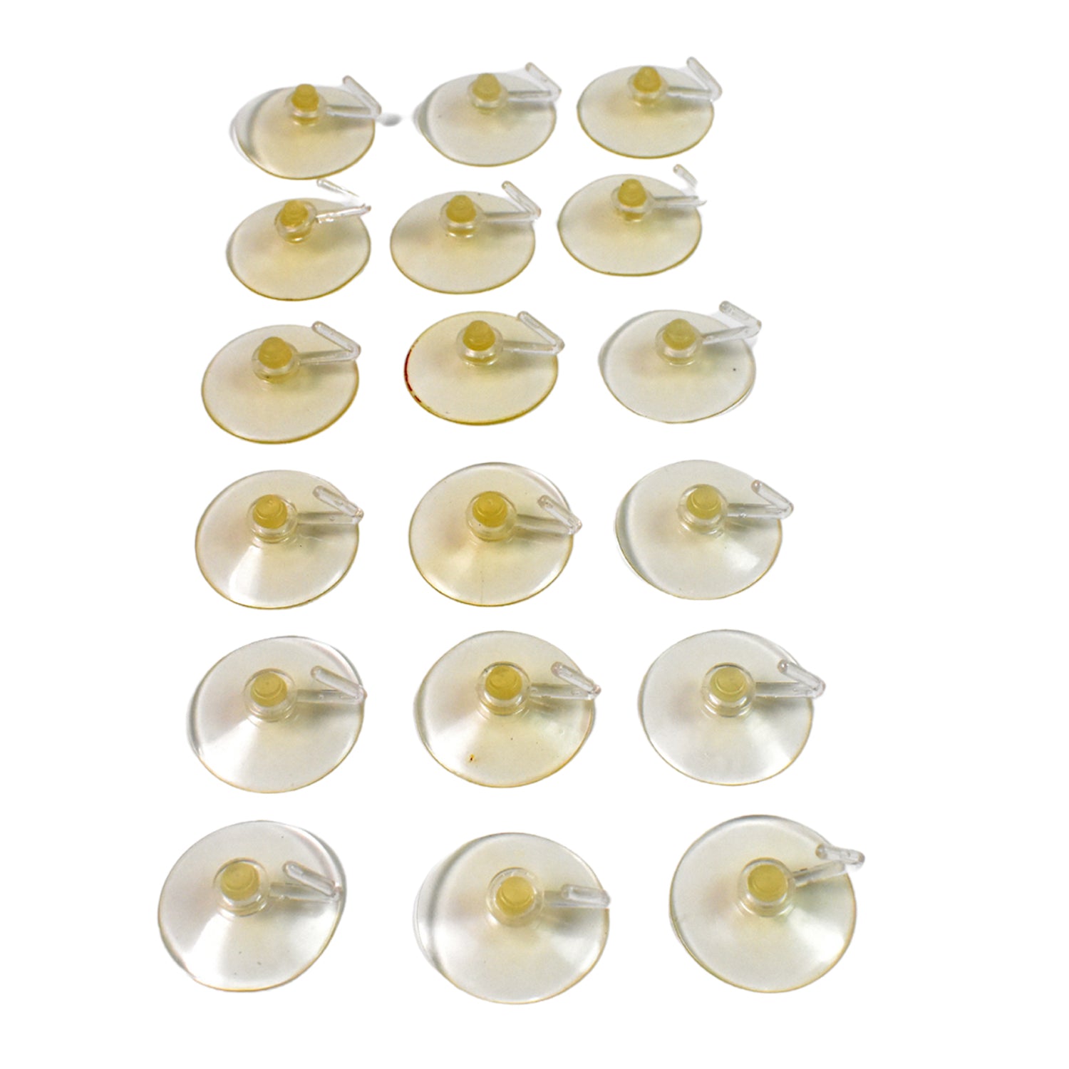 Transparent Rubber Vacuum Sucker, Suction Cup Hooks (18 Pcs Set) - Shivani Jaswal Transparent Rubber Vacuum Sucker, Suction Cup Hooks (18 Pcs Set)