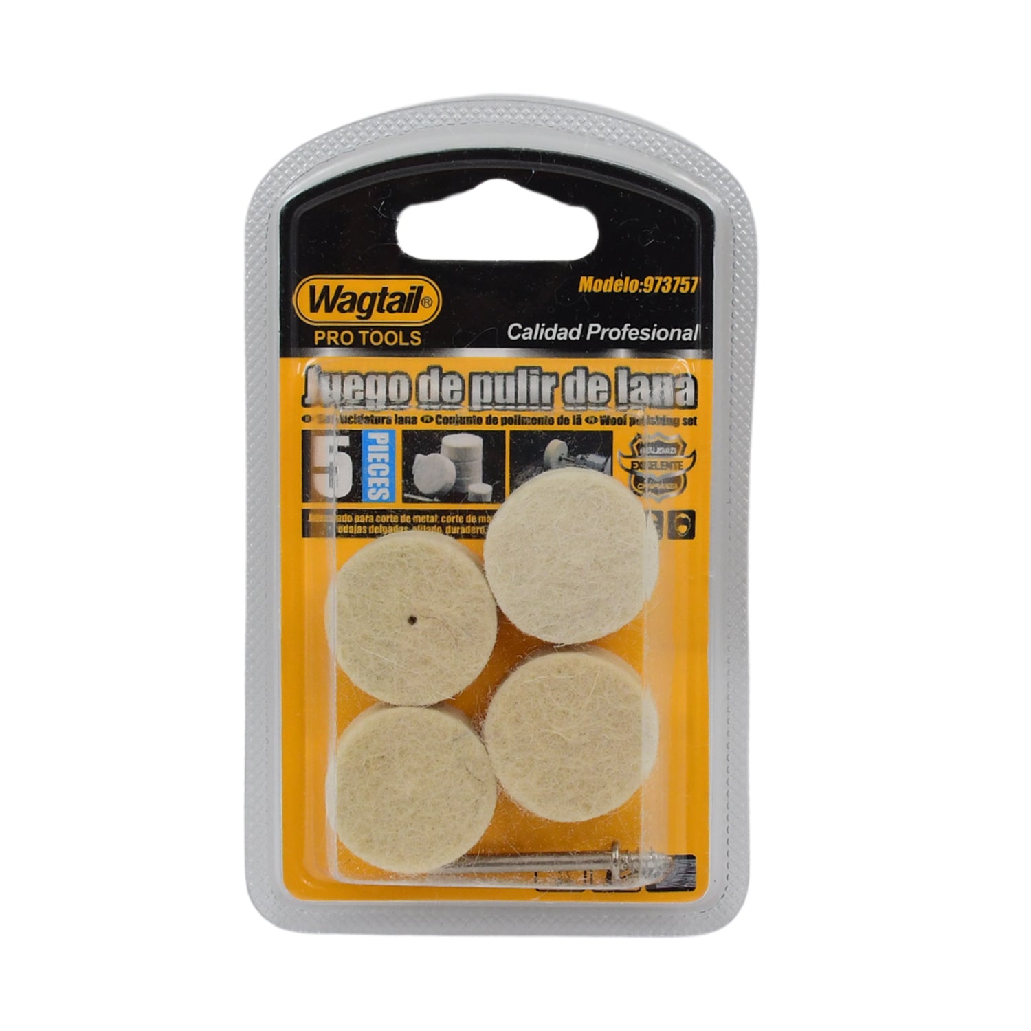 Rotary Tool Accessory Wool Felt Polishing Pad Felt (5 Pcs Set) - Shivani Jaswal Rotary Tool Accessory Wool Felt Polishing Pad Felt (5 Pcs Set)