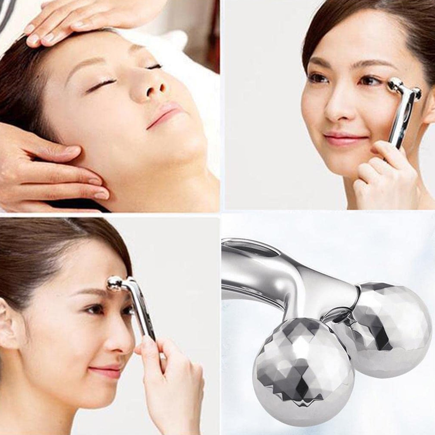 Manual Roller Face Skin Wrinkle Remover Massager (1 Pc) - Shivani Jaswal Manual Roller Face Skin Wrinkle Remover Massager (1 Pc)