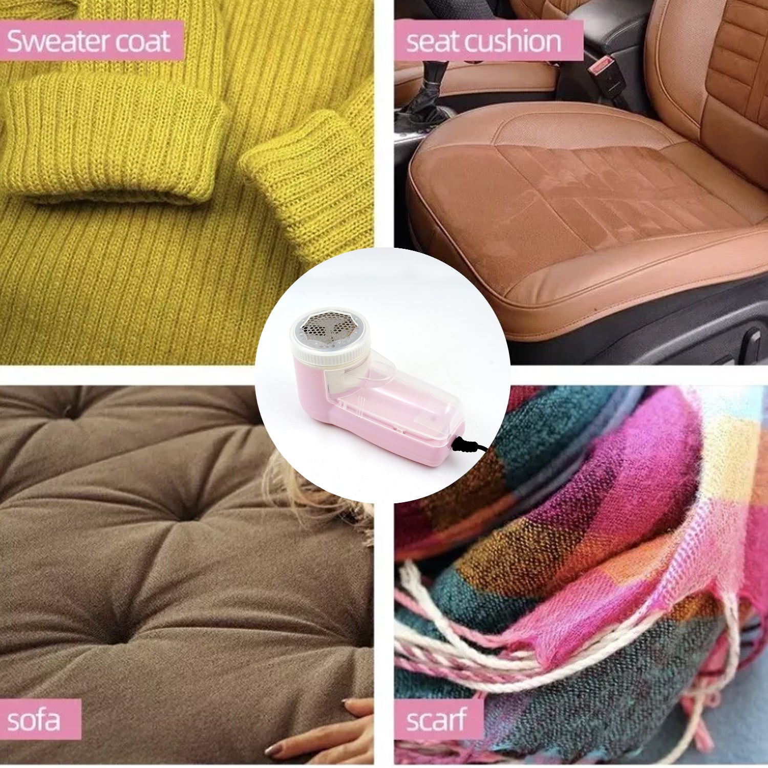 Creative Mind Lint Remover For All Woolens Sweaters, Blankets, Jackets (1 Pc / With Cleaning Brush) - Shivani Jaswal Creative Mind Lint Remover For All Woolens Sweaters, Blankets, Jackets (1 Pc / With Cleaning Brush)