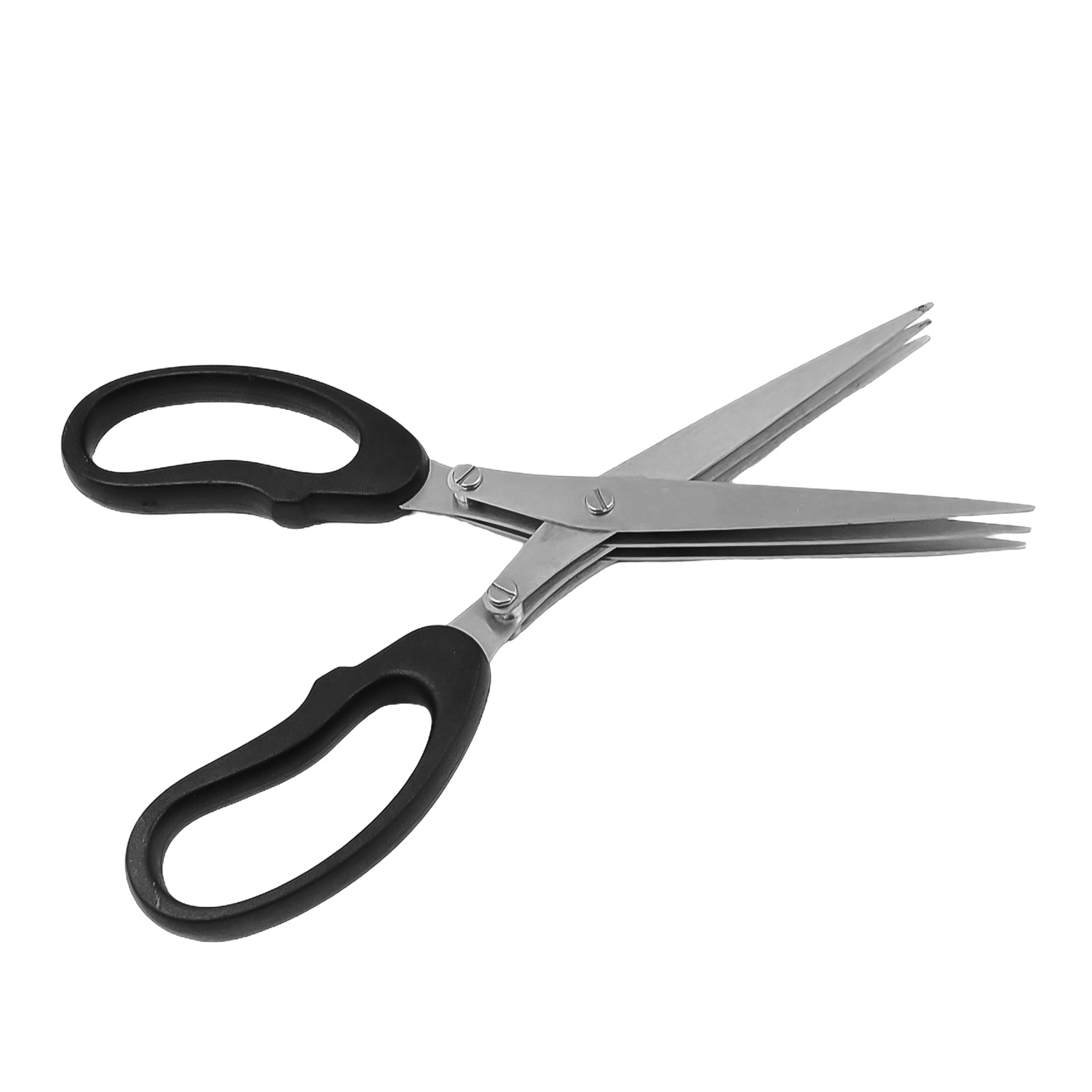 Multifunction Vegetable Stainless Steel Herbs Scissor With 3 Blades (1 Pc) - Shivani Jaswal Multifunction Vegetable Stainless Steel Herbs Scissor With 3 Blades (1 Pc)