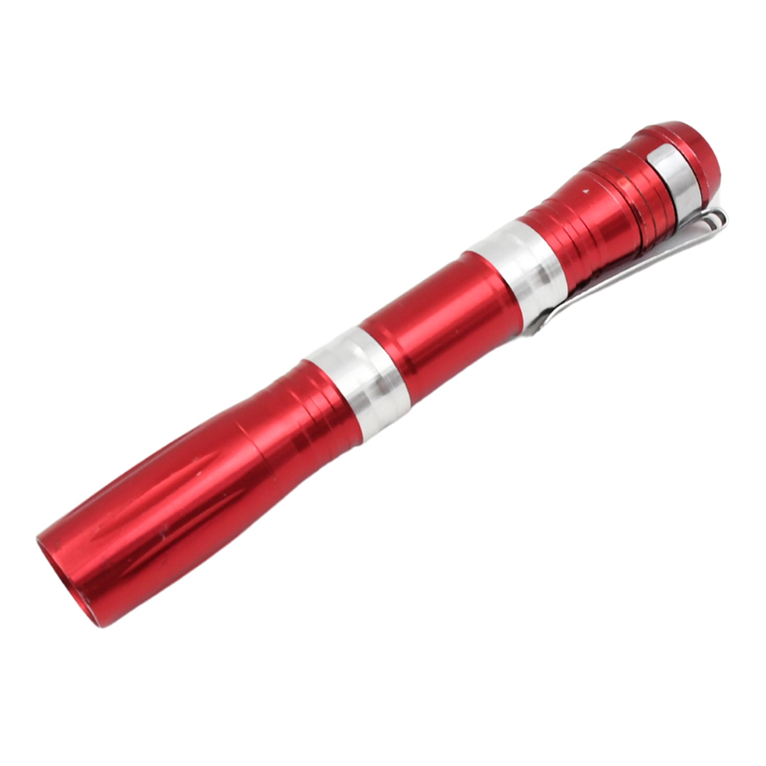 Portable Mini Torch / Flashlight LED Powerful High Lumens Pen Light with Clip, Portable Pocket Compact Torch for Emergency AA Battery operated (1 Pc / Battery not included) - Shivani Jaswal Portable Mini Torch / Flashlight LED Powerful High Lumens Pen Light with Clip, Portable Pocket Compact Torch for Emergency AA Battery operated (1 Pc / Battery not included)