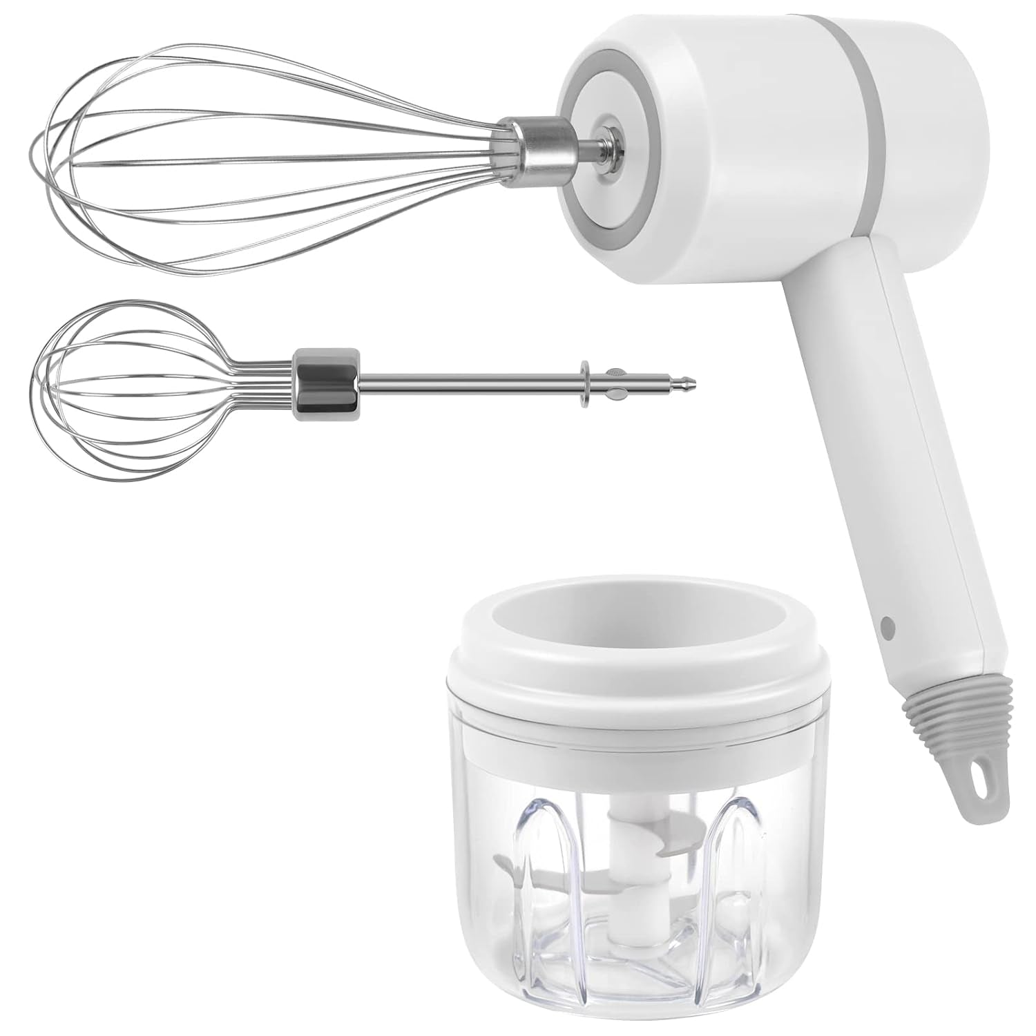 Hand Mixer Food Chopper Cordless 3 in 1 Electric Hand Mixer (1 Set) - Shivani Jaswal Hand Mixer Food Chopper Cordless 3 in 1 Electric Hand Mixer (1 Set)
