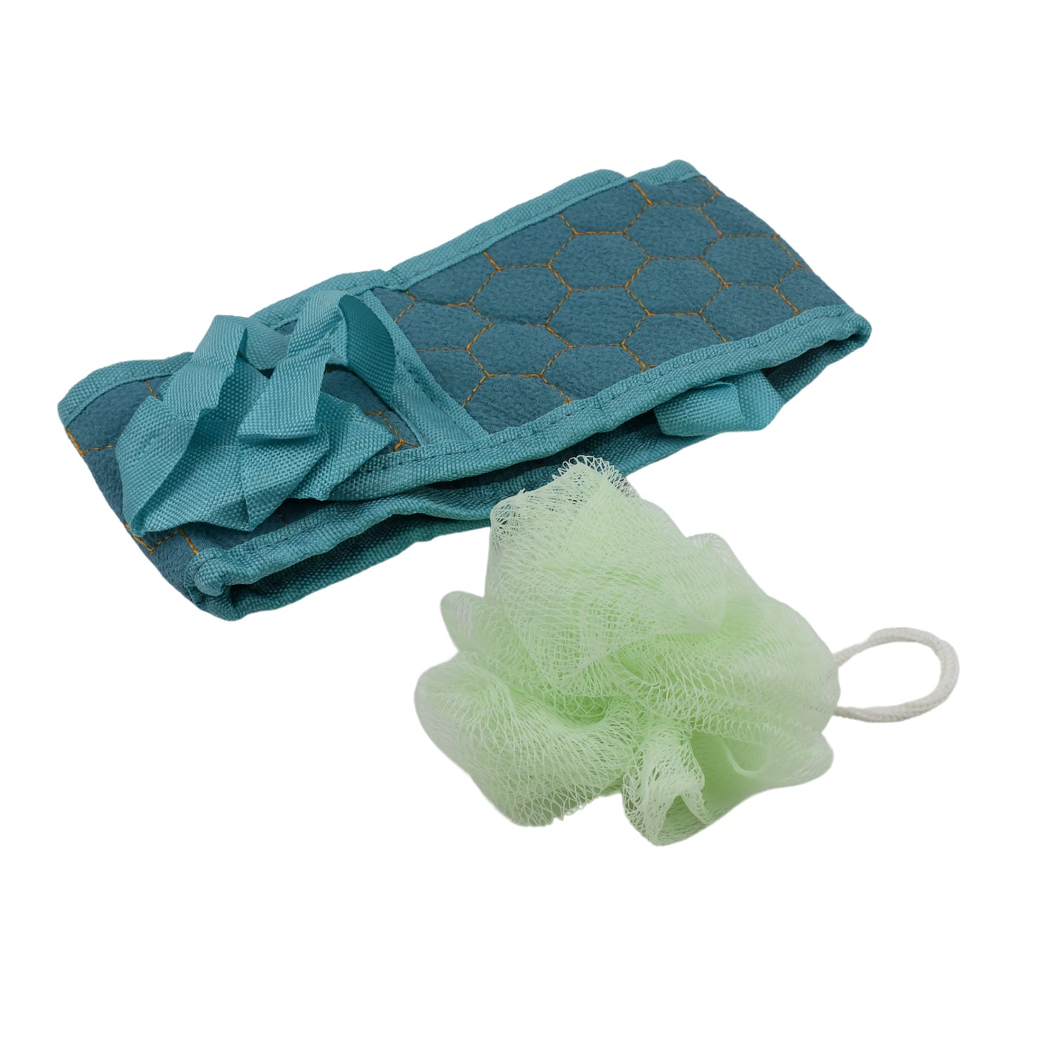 Bath Shower Scrubber Set – Dual-Sided Loofah Sponge & Bath Brush for Deep Clean (2 Pcs) - Shivani Jaswal Bath Shower Scrubber Set – Dual-Sided Loofah Sponge & Bath Brush for Deep Clean (2 Pcs)